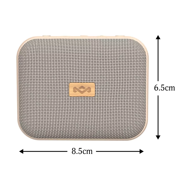 Marley Jammin EM-JA026-CE draagbare Bluetooth-speaker, waterdicht, crème