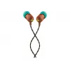 Marley Smile Jamaica in-ear bedrade oordopjes met microfoon en USB-C, 9-mm-drivers – Rasta (EM-JE042-RA)
