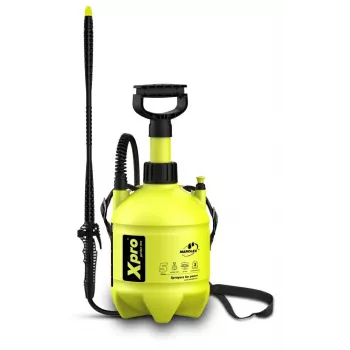 MAROLEX XPRO 5 Drukspuit Handmatig 5L met Verstelbare Kegelmond, Manometer en Draagriem