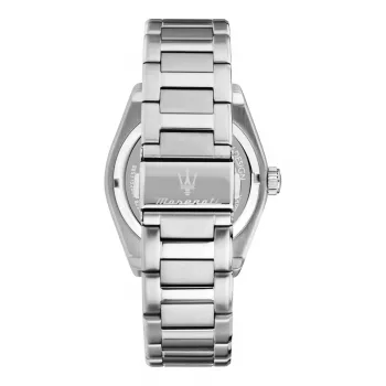 Maserati Epoca quartz herenhorloge R8853152002 41mm blauwe wijzerplaat zilver RVS
