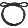 Master Lock 49EURD beveiligingskabel met lus, 3 m, 10 mm, zwart