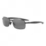MAUI JIM 797-2M unisex cat eye zonnebril mat zwart neutraal grijs 57mm
