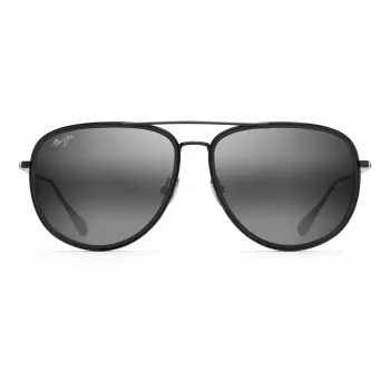 MAUI JIM heren zonnebril 554-02 - mat schildpad montuur, HCL® brons glazen, PolarizedPlus2®