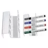 MAUL acryl magnetische pennenhouder voor 4 whiteboard- of flipchartmarkers, kristalhelder (6388405)