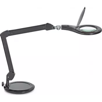 MAUL LED-loep Makro met standaard zwart