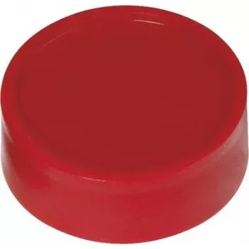 MAUL ronde magneet Ø 34 mm rood 10 stuks (61733-25)
