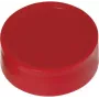 MAUL ronde magneet Ø 34 mm rood 10 stuks (61733-25)