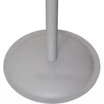 MAULsaphir Lite kapstok grijs 8 haken 1700 mm staal betonvoet 9401582