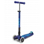 Maxi Micro Deluxe opvouwbare LED step Bright Blue