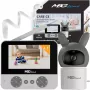 MBG Line Care C5 Draadloze video-babyfoon, draaiende camera, 4,3-inch LCD