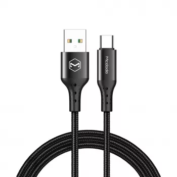 Mcdodo USB-C naar USB-C Kabel 1,5m 5A 100W Zwart
