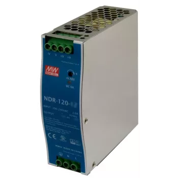 MEAN WELL DIN-rail schakelvoeding NDR-120-48 48V/120W/2.5A