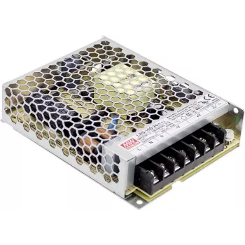 MEAN WELL LRS-100-12 102W gesloten schakelvoeding, 12V DC, 8,5A, metalen behuizing