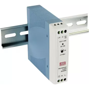 MEAN WELL MDR-20-5 DIN-rail voeding 15W 5V 3A
