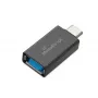MEDIARANGE MRCS216 USB-A naar USB-C adapter, zwart, 5 Gbit/s