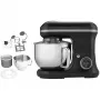 MEDION LIFE MD18420g digitale keukenmachine 500W motor, 1000W verwarming, 2,2L kom, 10 standen + turbo, LCD-display, roestvrij staal, zwart