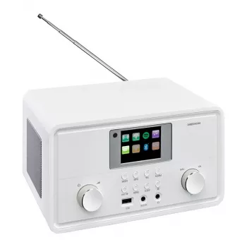 MEDION MD 88069 internetradio met DAB+, FM, Bluetooth en WLAN, wit