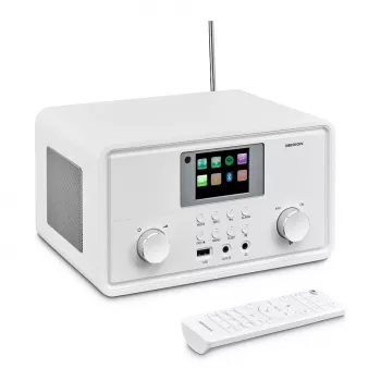 MEDION MD 88069 internetradio met DAB+, FM, Bluetooth en WLAN, wit