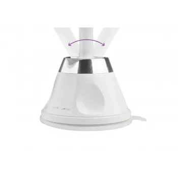 Medisana CM 850 LED Kosmetische Spiegel met 5-voudige Vergroting, Daglichtwit LED, Touchsensor, 360° Draaibaar, Zilver
