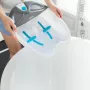 MEDISANA FS 350 Voetbad met Bubbel- en Vibratiemassage, Verwarming, Rollen, Pedicure-opzetstukken