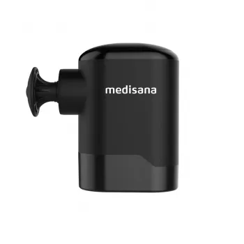 Medisana MG 120 Pocket massage gun percussie massagemassageapparaat met 4 opzetstukken, USB-C oplaadbaar, 4 intensiteitsniveaus, compact reisformaat