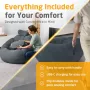 Medisana RS150 Bubble Sofa met massage donkergrijs