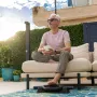 Medivon Bella Go Draadloze roller-gezichtsmassager met EMS-microstroom, vibratie, LED-lichttherapie, oplaadbaar, USB-C, 3 intensiteitsniveaus, ergonomisch ontwerp, draagbaar