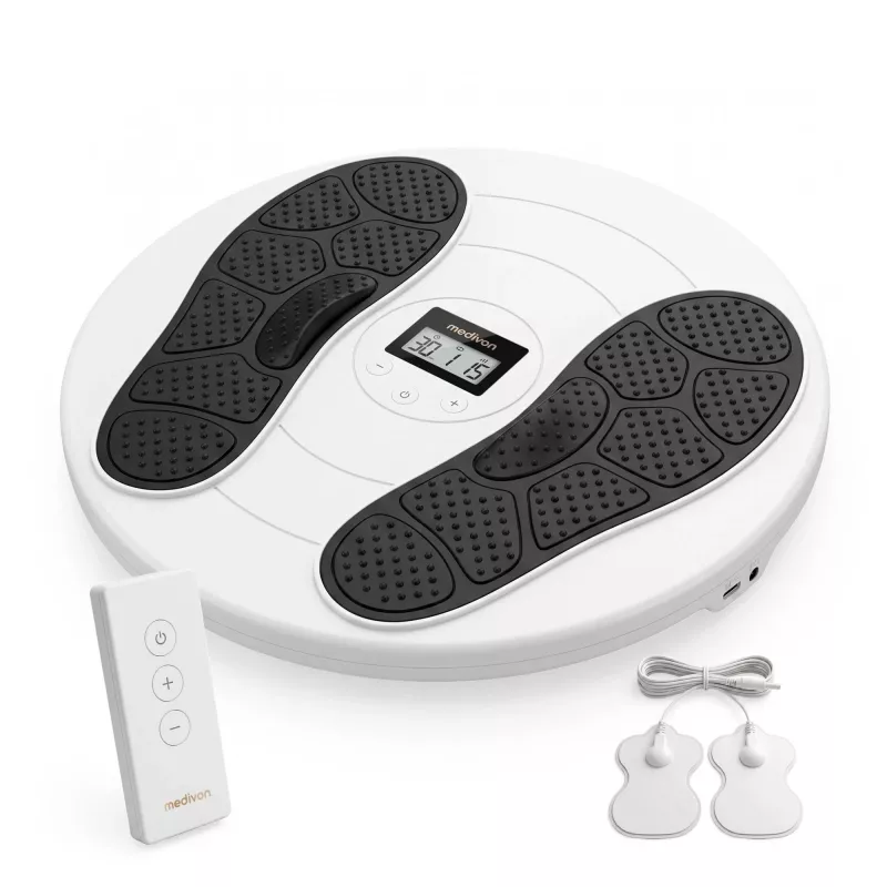 Medivon Flux TENS + EMS wit - 2-kanaals digitale spierstimulator