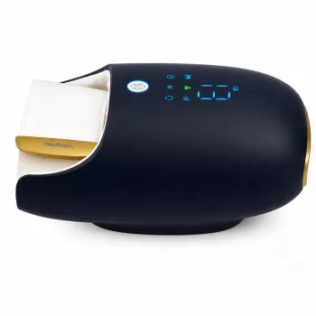 Medivon handmassageapparaat Revit – luchtcompressie & warmtetherapie