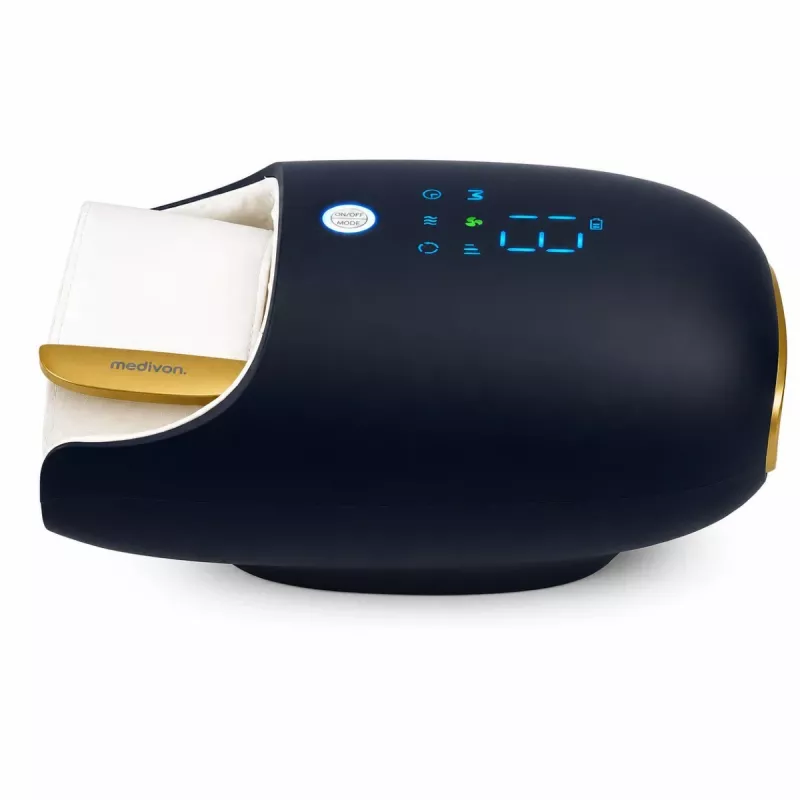 Medivon handmassageapparaat Revit – luchtcompressie & warmtetherapie