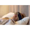 Medivon Horizon Pro 2 oogmassageapparaat met luchtdruk, trilling, warmte, Bluetooth, 5 standen, 1450 mAh, USB-C, marineblauw