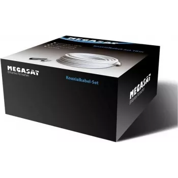 Megasat 100146 coaxkabel 20 m F-type wit