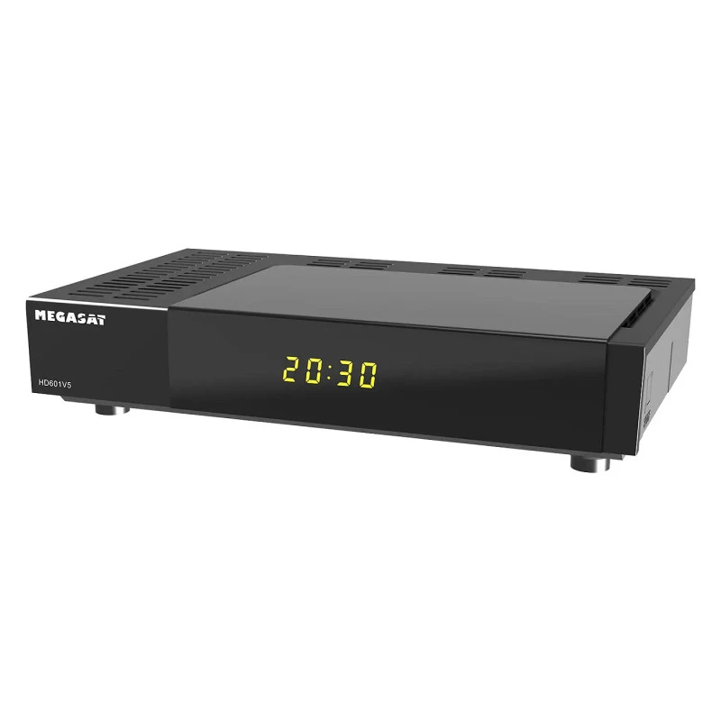 Megasat HD 601 V5 DVB-S2 satellietontvanger, Full HD 1080p, HDMI, SCART, USB, Unicable I & II, zwart