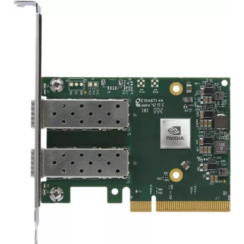 Mellanox NVIDIA ConnectX-6 Lx EN netwerkadapter - Crypto Disabled met Secure Boot - PCIe 4.0 x8 - 2x SFP28 25GbE