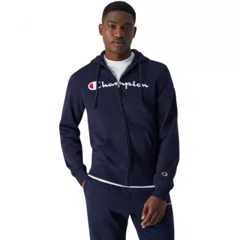 Heren Champion full zip hoodie navy blue 220255 BS501 L