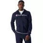 Heren Champion full zip hoodie navy blue 220255 BS501 L