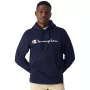 Heren Champion Legacy hoodie navy blauw maat S