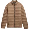 Heren donsjack 4F M239 lichtbruin 4FAW23TDJAM239 82S
