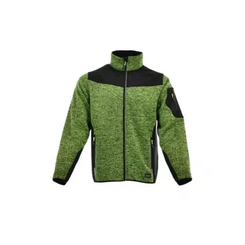 Heren gebreide cardigan met rits, staande kraag en zijzakken - ComfortXL