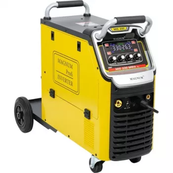 MEN'S MASTER MIG-330 MMAV2 IGBT 4x4 semi-automatische inverter-lasapparaat, 330A/60%, 400V, MB24/5, GP50, MIT, kabel, MMA, brander, W16 5P