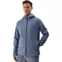 Heren softshelljack 4F M283 Denim - waterdicht en winddicht met capuchon, maat L