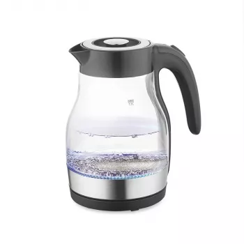 MEO glazen waterkoker 2200W 1,7L zwart MR-061-BLACK MAESTRO
