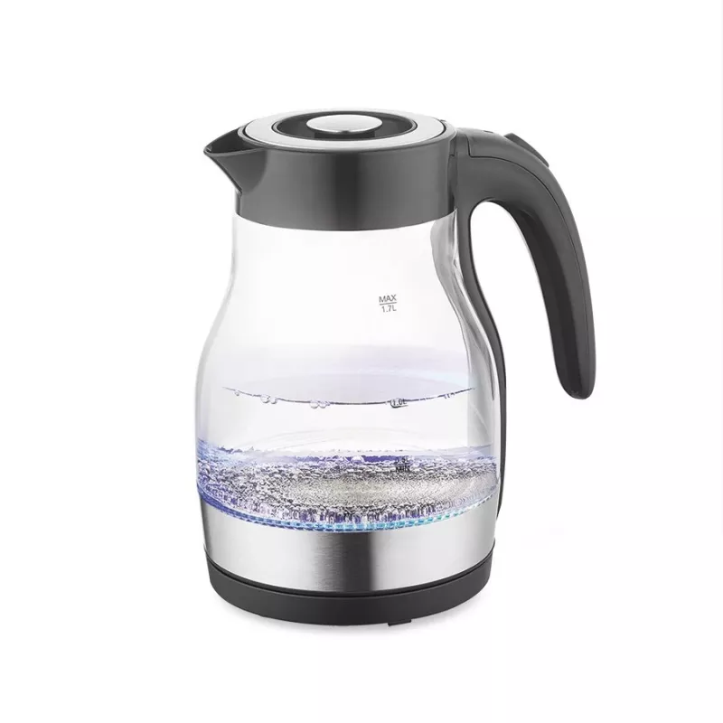 MEO glazen waterkoker 2200W 1,7L zwart MR-061-BLACK MAESTRO