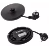 MEO glazen waterkoker 2200W 1,7L zwart MR-061-BLACK MAESTRO
