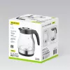 MEO glazen waterkoker 2200W 1,7L zwart MR-061-BLACK MAESTRO