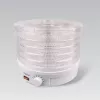 MEO MR-765 droogoven voor fruit en groenten, 245 W, 5 plateaus, wit