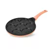 MEO Smile crêpepan 26 cm antiaanbak aluminium zwart MR-1222-B