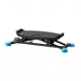 MERACH MR-2416B1 skitrainer - lucht- & magneetweerstand, 10 standen, Bluetooth, LCD-display, app-compatibel, max. gebruikersgewicht 150 kg