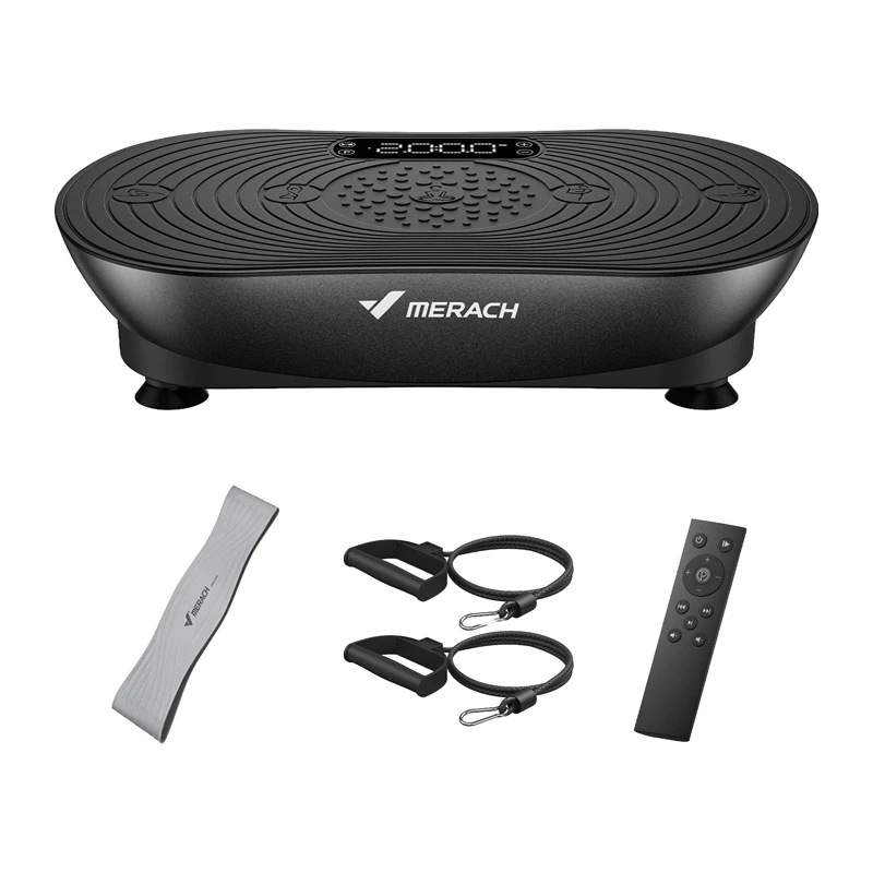 MERACH MR-2533B1-EU Vibratieplaat (zwart)