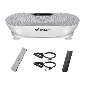 MERACH MR-2533W1-EU Vibratieplaat (wit)